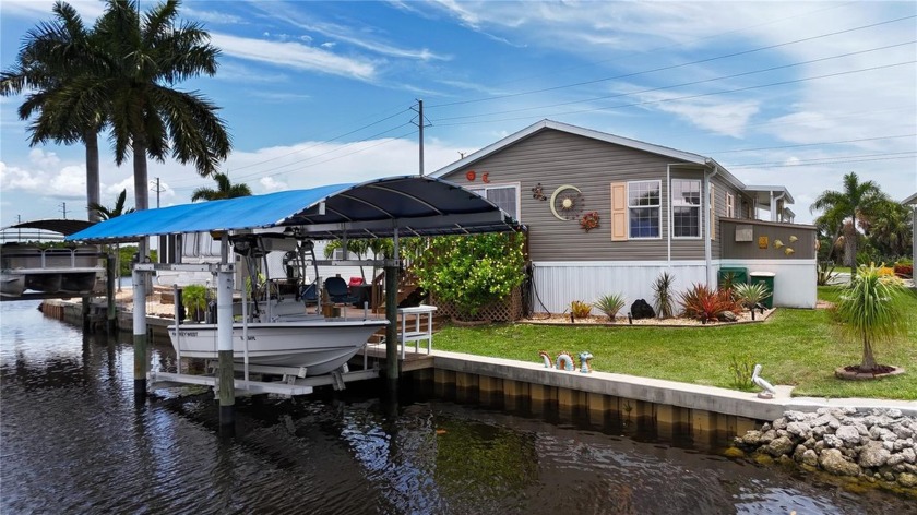 Pelican Harbor's 55+ Peace River SAILBOAT Waterfront Living - Beach Home for sale in Punta Gorda, Florida on Beachhouse.com