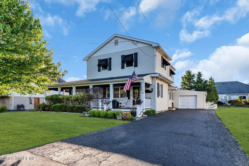 Nestled on charming Valentine St in Monmouth Beach, this - Beach Home for sale in Monmouth Beach, New Jersey on Beachhouse.com