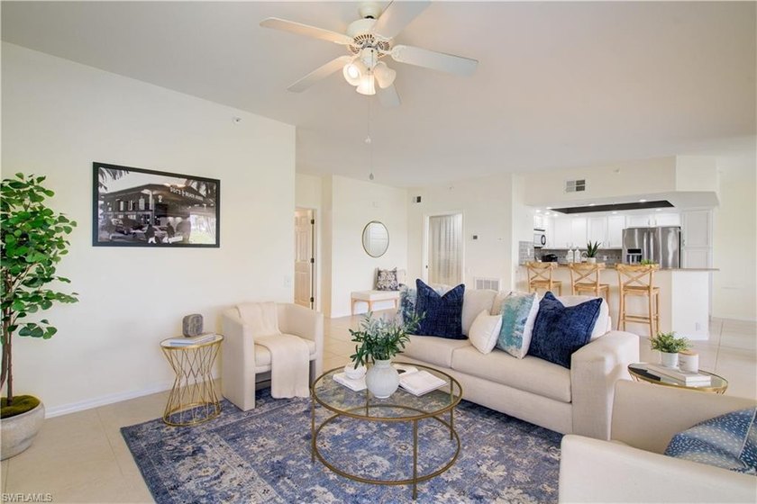 GROUND FLOOR - GARAGE - GOLF COURSE VIEWS! This beautifully - Beach Condo for sale in Bonita Springs, Florida on Beachhouse.com