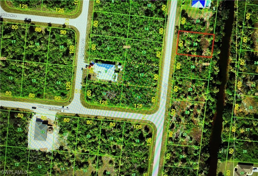 Freshwater Canal Lot for sale! Here is your opportunity to build - Beach Lot for sale in Port Charlotte, Florida on Beachhouse.com