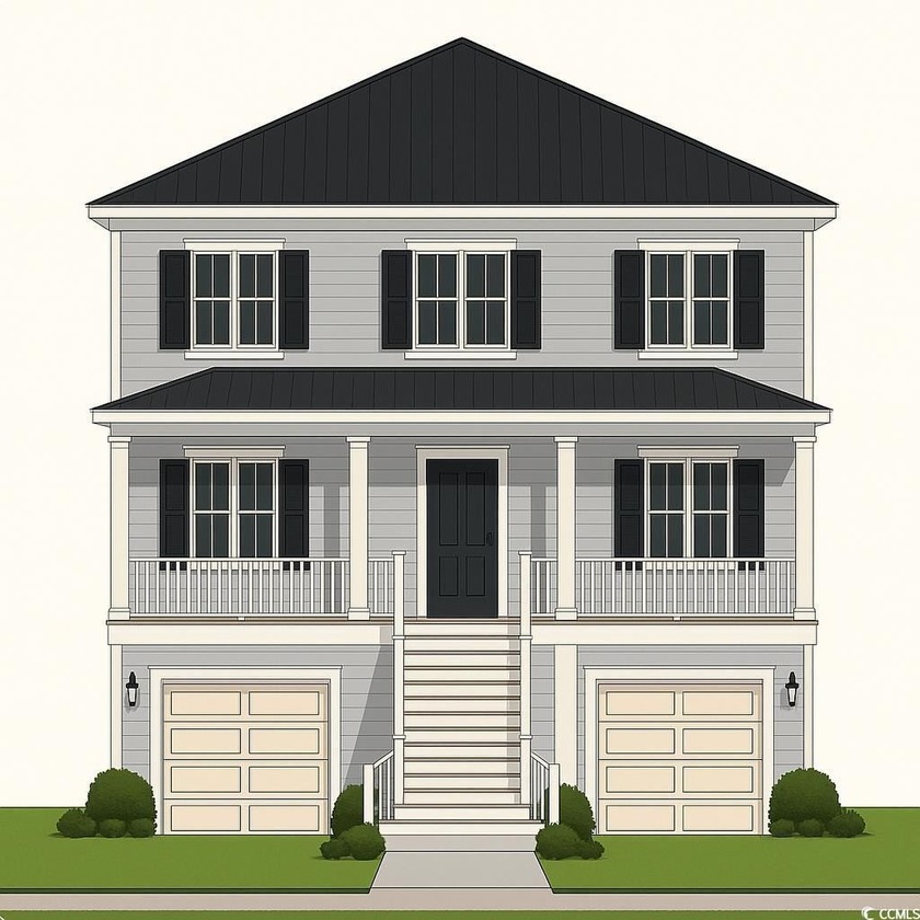 Colors may vary. Rendering is for demonstration purposes only.A - Beach Home for sale in North Myrtle Beach, South Carolina on Beachhouse.com