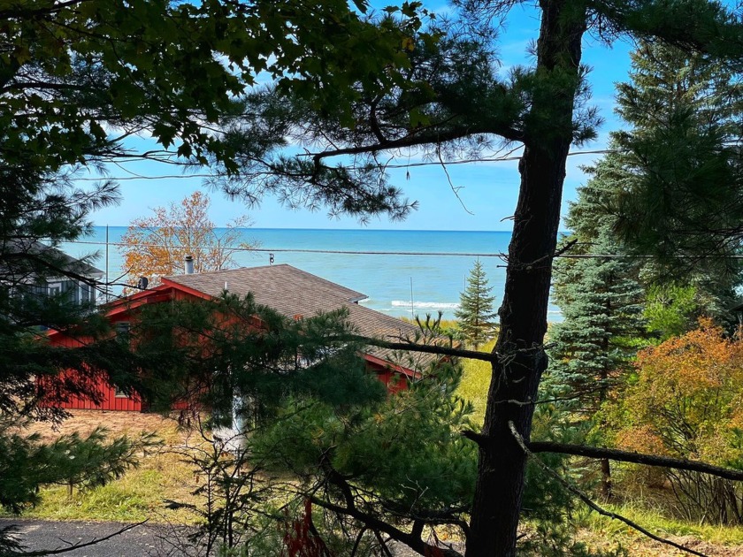 Beautiful wooded lot right across the street from Lake MI - Beach Lot for sale in Pentwater, Michigan on Beachhouse.com