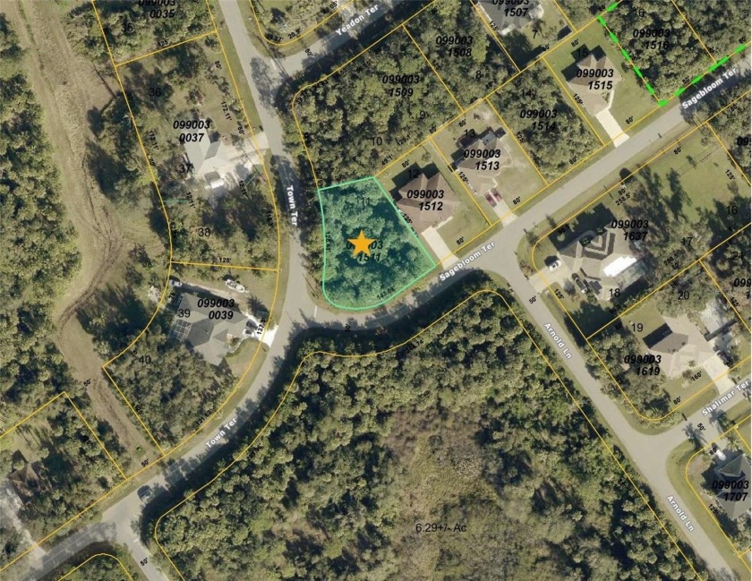 Oversized Corner Lot - Over 1/3 Acre in Prime Location! Don't - Beach Lot for sale in North Port, Florida on Beachhouse.com