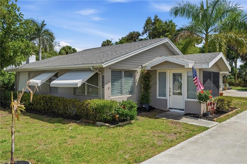 Newly renovated Olde Florida home showcasing original wood beams - Beach Home for sale in Bonita Springs, Florida on Beachhouse.com