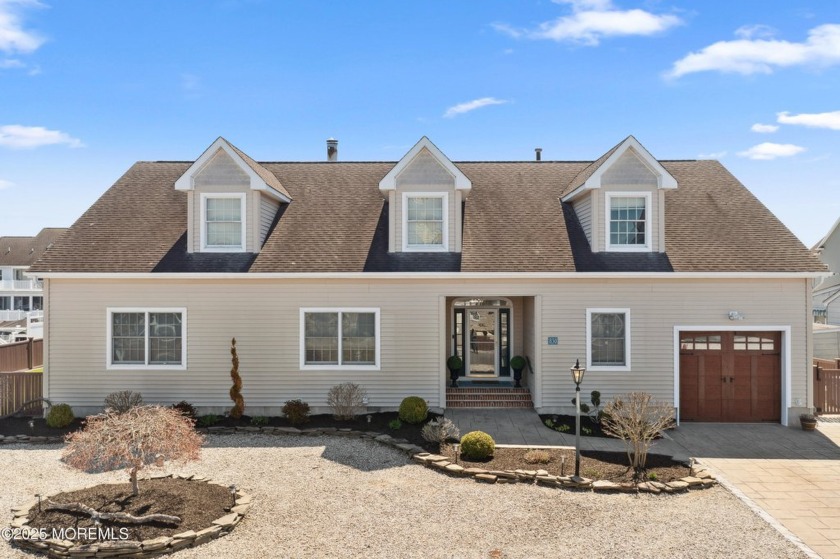 This large custom cape, located in beautiful Sunrise Beach, sits - Beach Home for sale in Forked River, New Jersey on Beachhouse.com