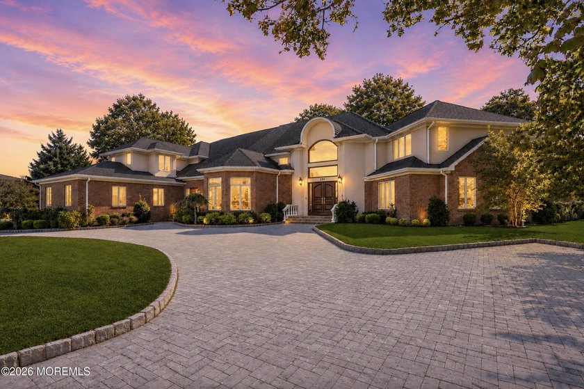 Builder's own custom-designed 8,600 sq. ft. masterpiece set on - Beach Home for sale in Oakhurst, New Jersey on Beachhouse.com