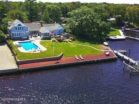 One of the most stunning locations on the Toms River. This home - Beach Home for sale in Pine Beach, New Jersey on Beachhouse.com