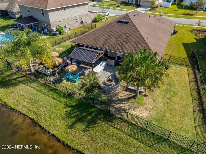 Welcome to this captivating waterfront brick ranch, meticulously - Beach Home for sale in Yulee, Florida on Beachhouse.com