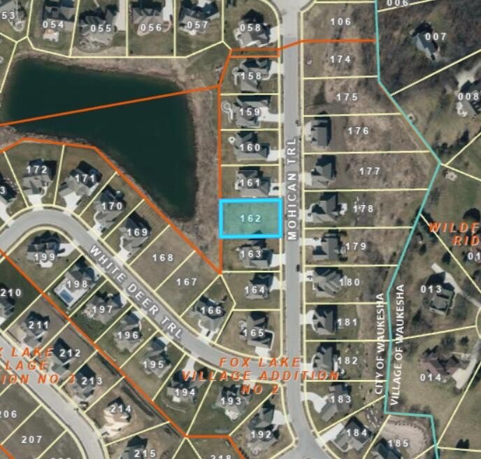 Build Your Dream Home in Fox Lake Village - Waukesha's Hidden - Beach Lot for sale in Waukesha, Wisconsin on Beachhouse.com