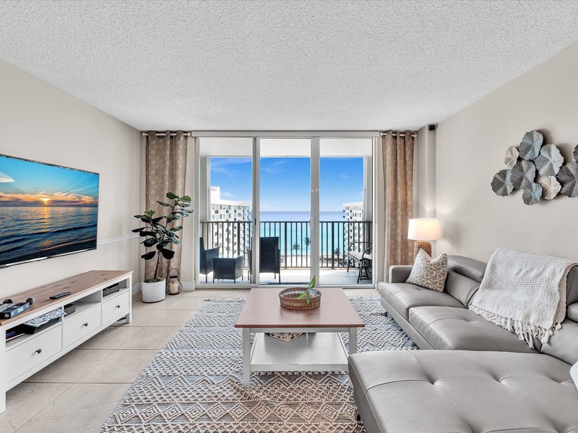 Step inside to this FULLY FURNISHED condo and you'll immediately - Beach Condo for sale in Hillsboro Beach, Florida on Beachhouse.com