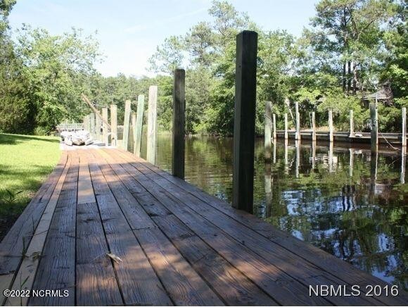 Waterfront homesite with dock at an affordable price! This Lot - Beach Lot for sale in Oriental, North Carolina on Beachhouse.com