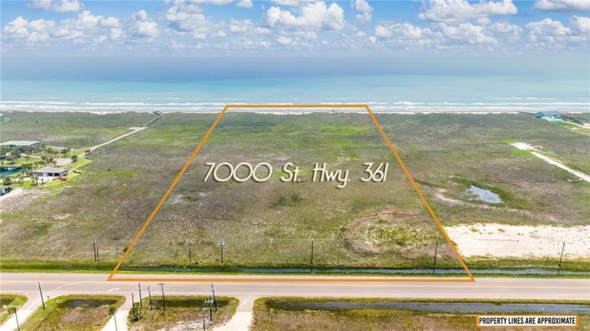 20+ Acres of undeveloped beachfront land on offers 500'+ of - Beach Acreage for sale in Corpus Christi, Texas on Beachhouse.com