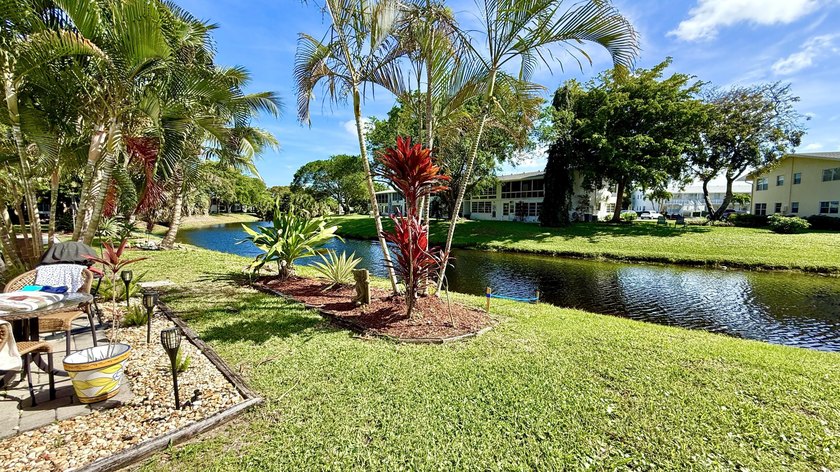 Enjoy Wonderful Canal View in a 1st Floor 1 BR, 1 Bath. Lovely - Beach Condo for sale in Deerfield Beach, Florida on Beachhouse.com
