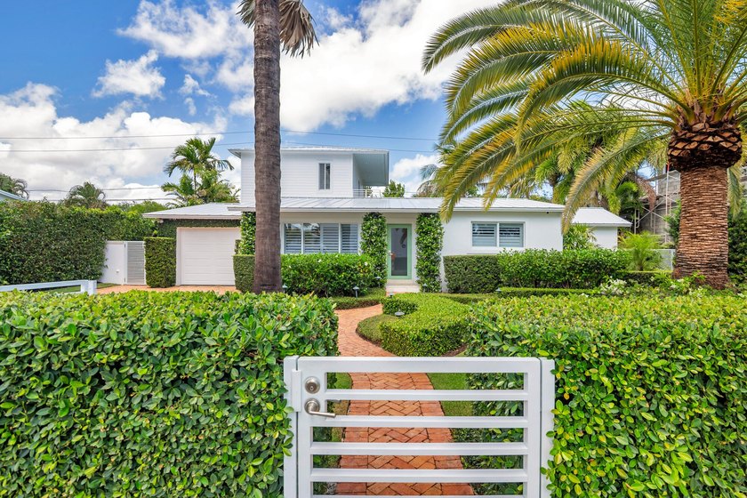 Architectural Midcentury-Inspired Masterpiece in Prestigious - Beach Home for sale in West Palm Beach, Florida on Beachhouse.com