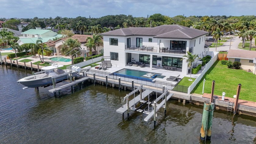 Experience the pinnacle of waterfront living from this - Beach Home for sale in North Palm Beach, Florida on Beachhouse.com
