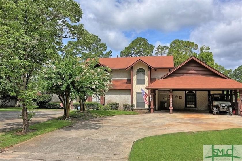 Mid Century charm with golf course views!! This 3-bedroom, 3- - Beach Home for sale in Savannah, Georgia on Beachhouse.com