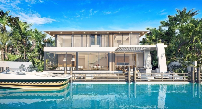 NEW BUILD ORGANIC MODERN WATERFRONT ESTATE IN THE HEART OF - Beach Home for sale in North  Miami  Beach, Florida on Beachhouse.com