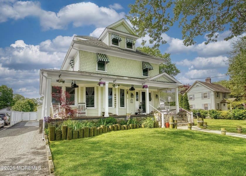 The Library Section of PPB has an Historic Home on the Market - Beach Home for sale in Point Pleasant Beach, New Jersey on Beachhouse.com