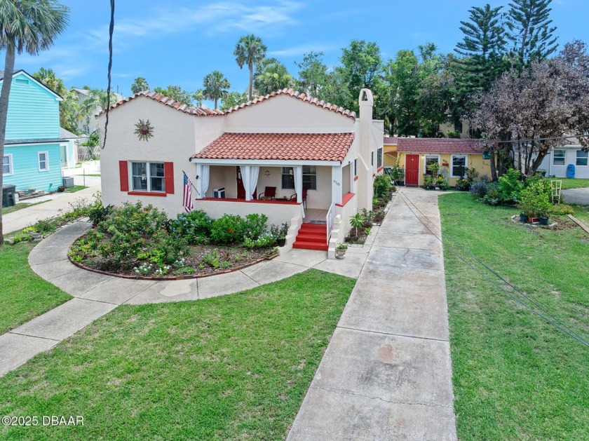 HISTORIC DAYTONA BEACHSIDE... This captivating, one of a kind - Beach Home for sale in Daytona Beach, Florida on Beachhouse.com