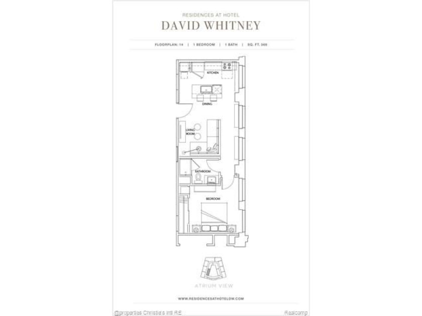 The Residences at Hotel David Whitney: an unparalleled lifestyle - Beach Condo for sale in Detroit, Michigan on Beachhouse.com