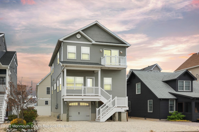 THIS IS IT!  Built in 2016 and rising three levels above one of - Beach Home for sale in Ortley Beach, New Jersey on Beachhouse.com