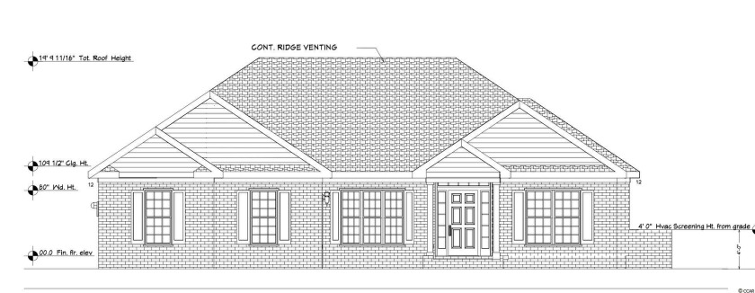 New construction with a great location that backs up to the - Beach Home for sale in Pawleys Island, South Carolina on Beachhouse.com
