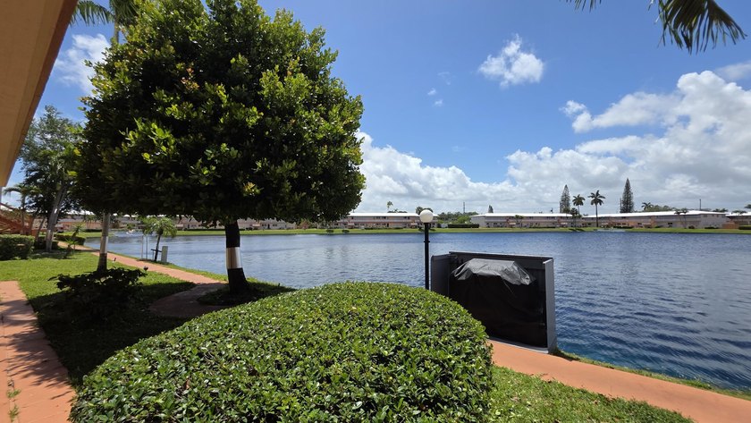 This lakefront unit in the Rolen Lakes 55+ co-op community - Beach Condo for sale in Hallandale Beach, Florida on Beachhouse.com