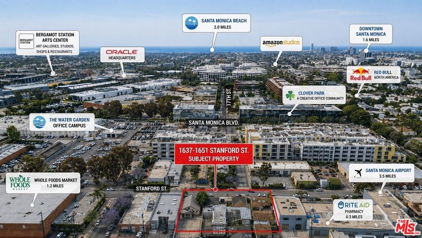 1637- 1651 Stanford Street presents a rare opportunity to - Beach Lot for sale in Santa Monica, California on Beachhouse.com
