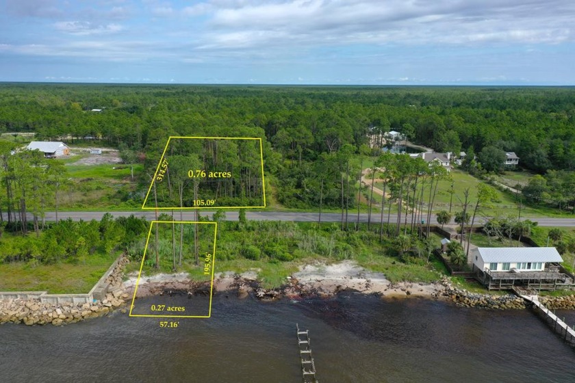 Enjoy panoramic views of the Gulf of Mexico, Dog Island and St - Beach Lot for sale in Carabelle, Florida on Beachhouse.com