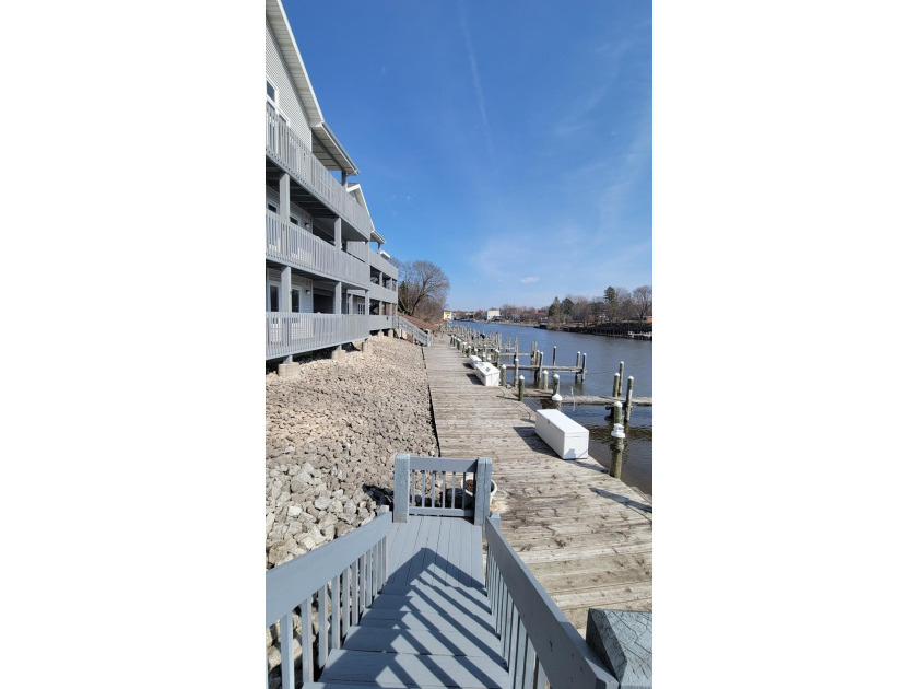 Waterfront condominium at Shipwatch overlooking the Manstee - Beach Condo for sale in Manistee, Michigan on Beachhouse.com