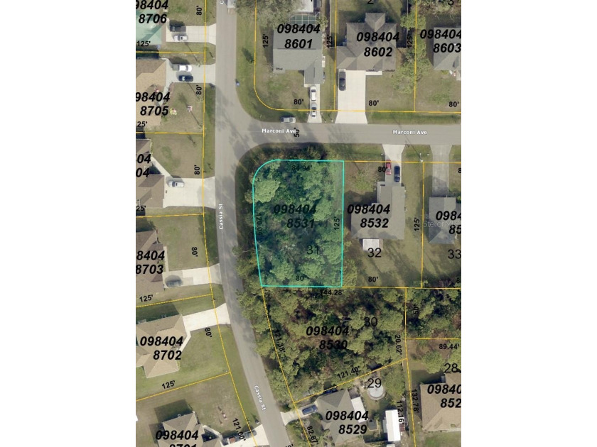 This lovely, oversized corner lot in a great location offers - Beach Lot for sale in North Port, Florida on Beachhouse.com
