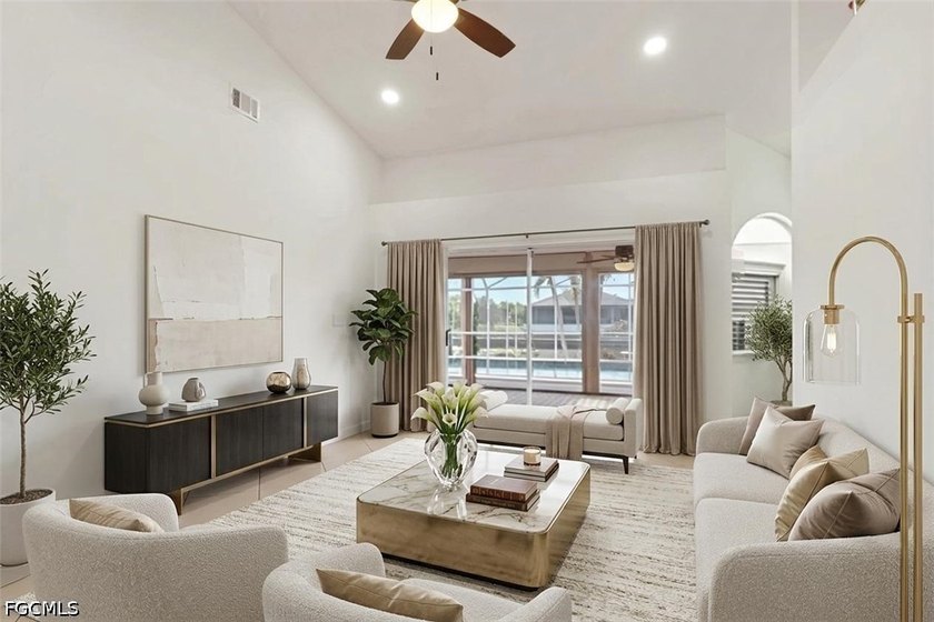 Stunning Waterfront Home with Direct Gulf Access - No Bridges! - Beach Home for sale in Cape Coral, Florida on Beachhouse.com