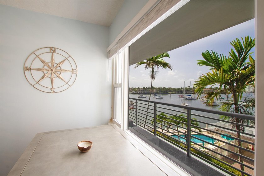 Spectacular views of the Intracoastal Waterways, pool and the - Beach Condo for sale in Fort Lauderdale, Florida on Beachhouse.com