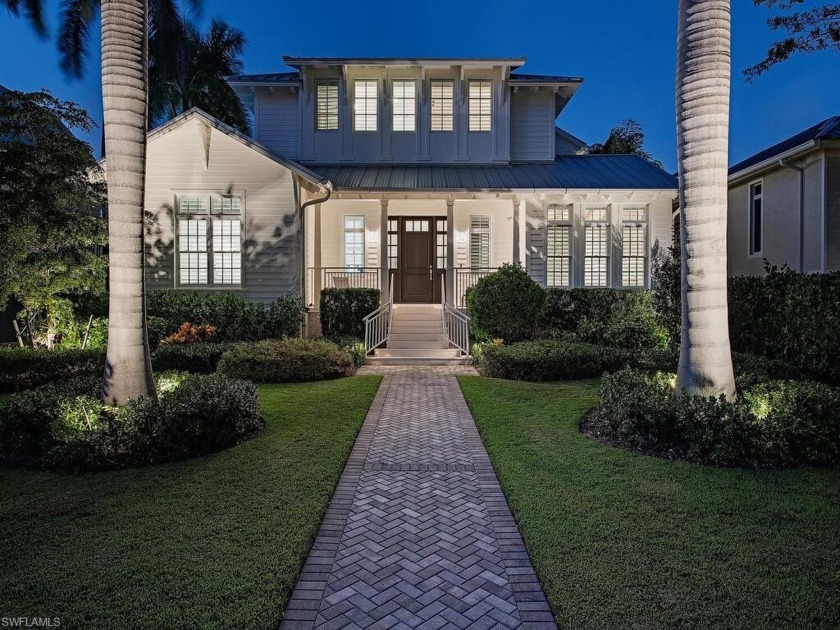 Stunning Old Naples cottage design in a rare and iconic location - Beach Home for sale in Naples, Florida on Beachhouse.com