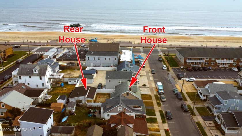 TWO HOMES ON ONE PROPERTY!! OCEAN VIEW MULTI/HOME/LAND FOR - Beach Home for sale in Belmar, New Jersey on Beachhouse.com
