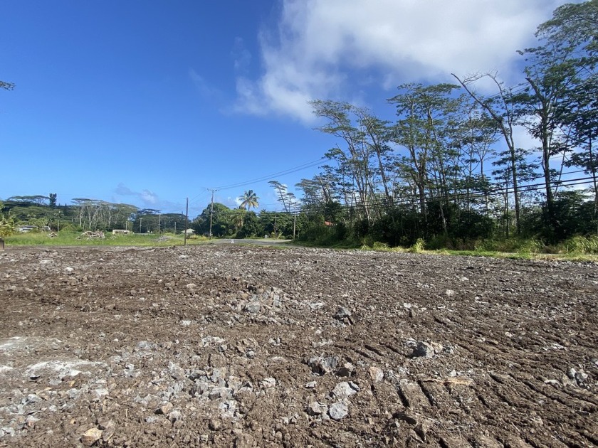 Freshly bulldozed lot, ripped and rolled on a dead end street - Beach Lot for sale in Keaau, Hawaii on Beachhouse.com