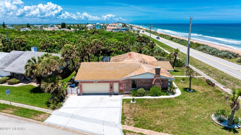 OCEANFRONT HOME WITH AMAZING WATER VIEWS. SITUATED ON A LARGE - Beach Home for sale in Ormond Beach, Florida on Beachhouse.com