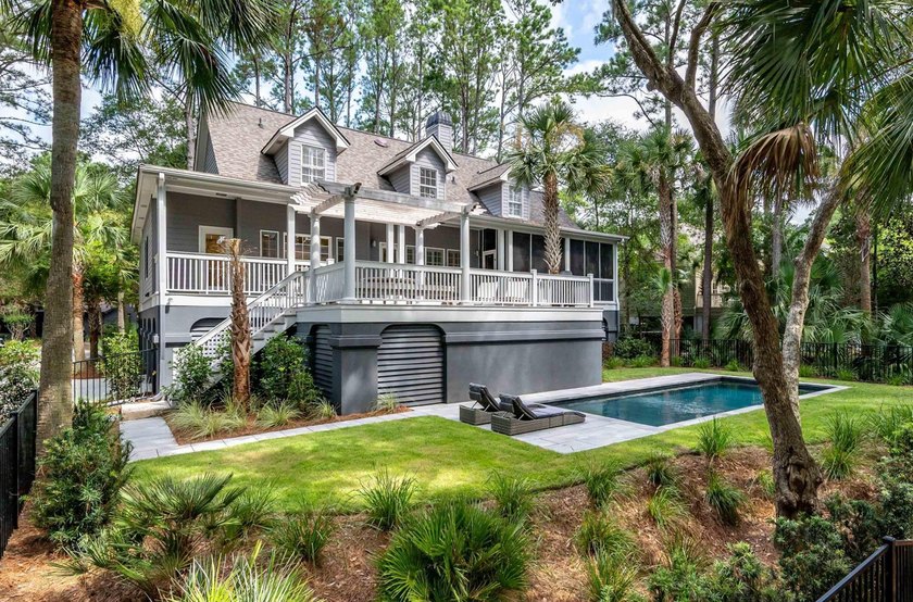 This fully renovated four-bedroom home in Vanderhorst is ready - Beach Home for sale in Kiawah Island, South Carolina on Beachhouse.com