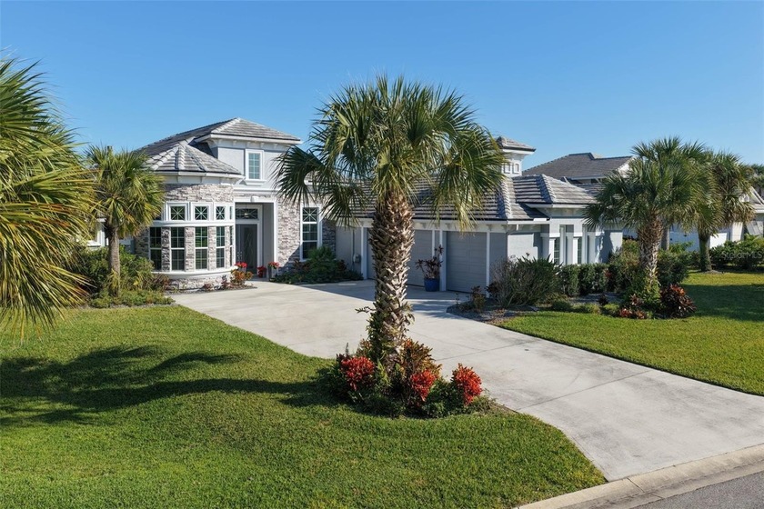 Welcome to an exceptional coastal estate in the private - Beach Home for sale in Palm Coast, Florida on Beachhouse.com