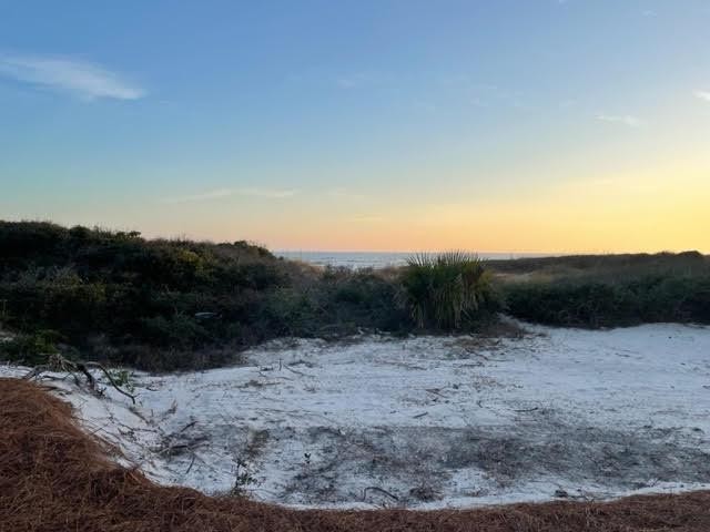 126 feet of frontage on the Gulf of Mexico, east end, St. George - Beach Lot for sale in St. George Island, Florida on Beachhouse.com