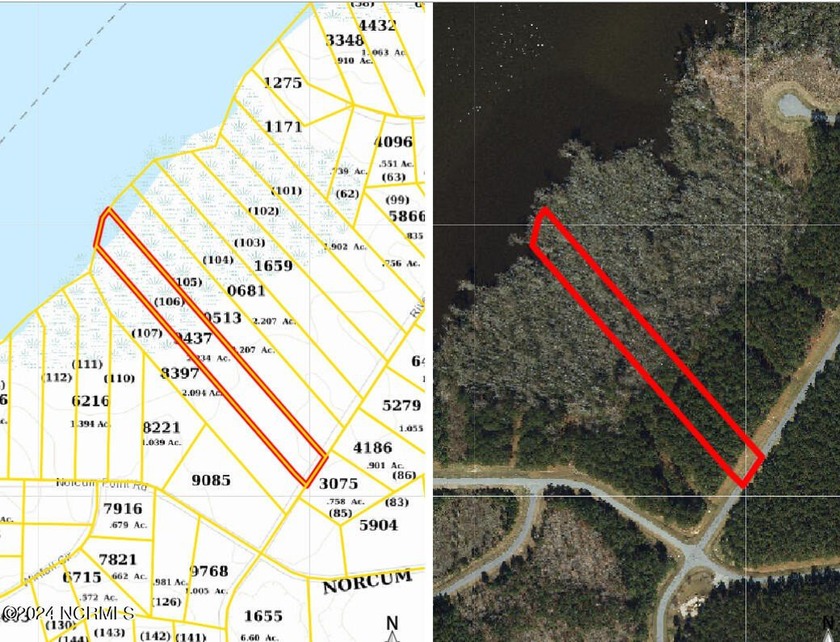 Beautiful, level building lot with water access in the up and - Beach Acreage for sale in Edenton, North Carolina on Beachhouse.com