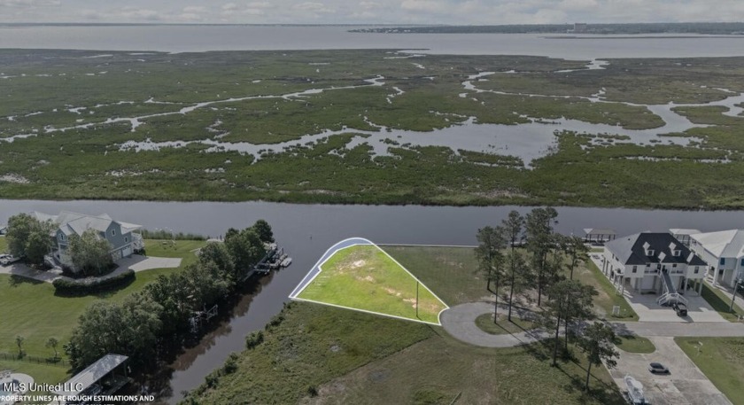 This view speaks for itself.. A stunning waterfront lot with - Beach Lot for sale in Diamondhead, Mississippi on Beachhouse.com