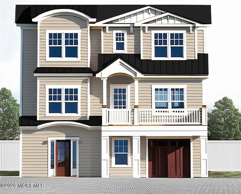 Step into modern luxury with this newly built coastal retreat - Beach Home for sale in Lavallette, New Jersey on Beachhouse.com