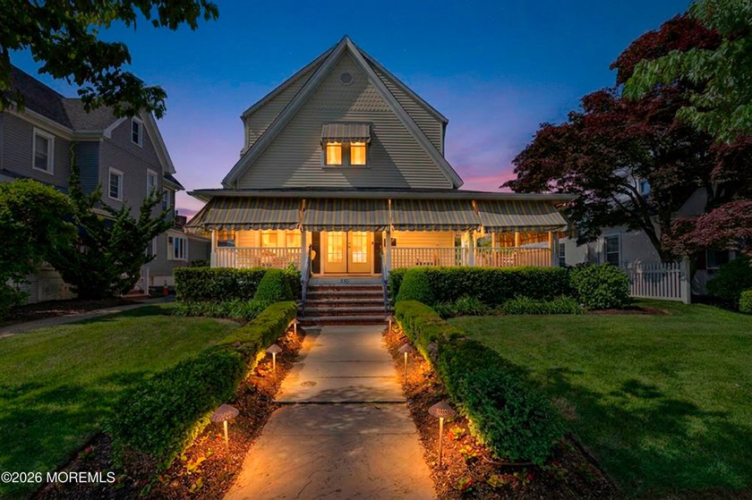 Enjoy coastal living from the wraparound front porch, just 3.5 - Beach Home for sale in Avon By The Sea, New Jersey on Beachhouse.com