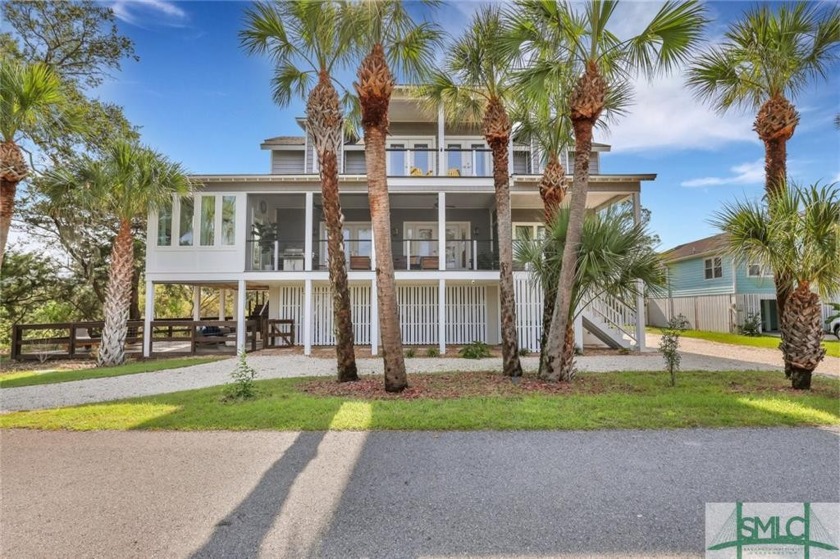 Custom designed waterfront home with marsh and sunset views year - Beach Home for sale in Tybee Island, Georgia on Beachhouse.com