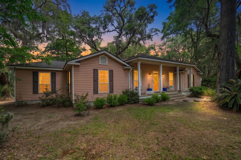 Charming island home w/ stunning marsh views! Nestled among the - Beach Home for sale in Edisto Island, South Carolina on Beachhouse.com