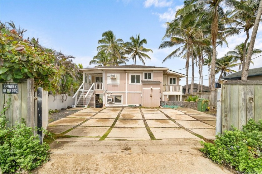 This almost beach front two story home  with spacious covered - Beach Home for sale in Hauula, Hawaii on Beachhouse.com