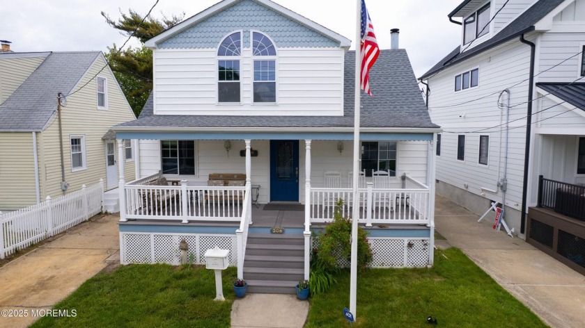 Just two and a half blocks from the beach, this two-story - Beach Home for sale in Belmar, New Jersey on Beachhouse.com