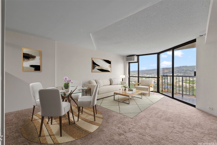 Live in the heart of Honolulu! This high-floor 2 bdrm/1 bath - Beach Condo for sale in Honolulu, Hawaii on Beachhouse.com