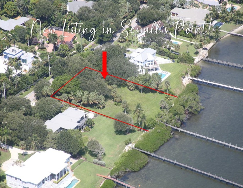Now available, a fantastic oversized lot in south Sewalls Point - Beach Lot for sale in Sewalls Point, Florida on Beachhouse.com